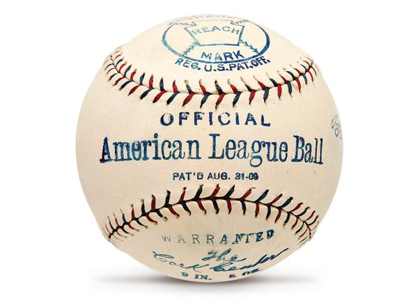 Reach Official American League ball, William Harridge era